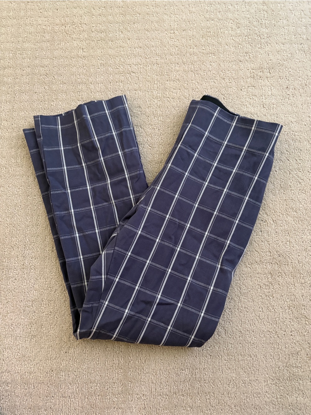 a new day Navy Plaid Pants